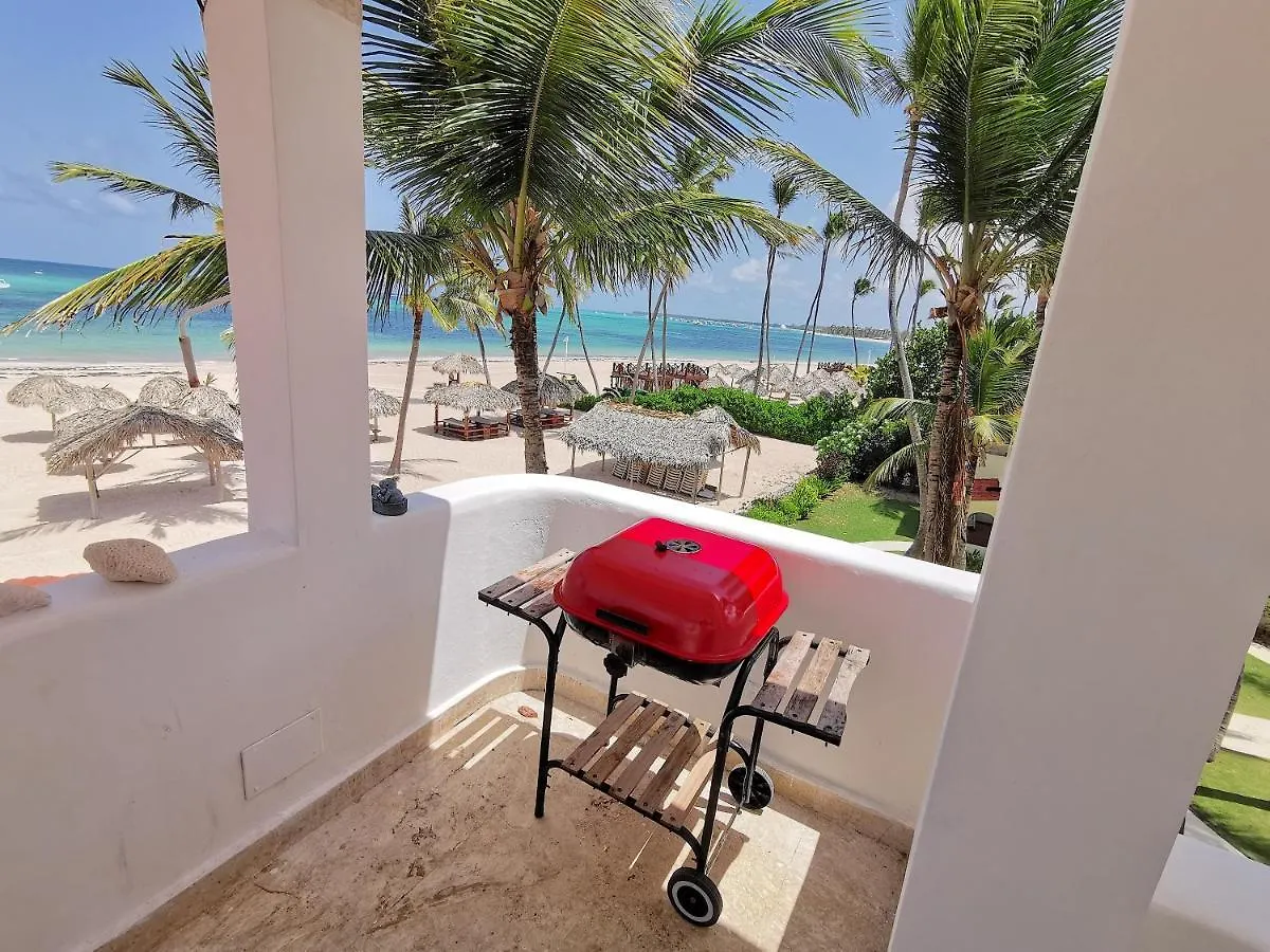 بونتا كانا Hermosa Villa Frente Al Mar En Playa Bavaro 10 Huespedes Wifi Bbq جمهورية الدومينيكان