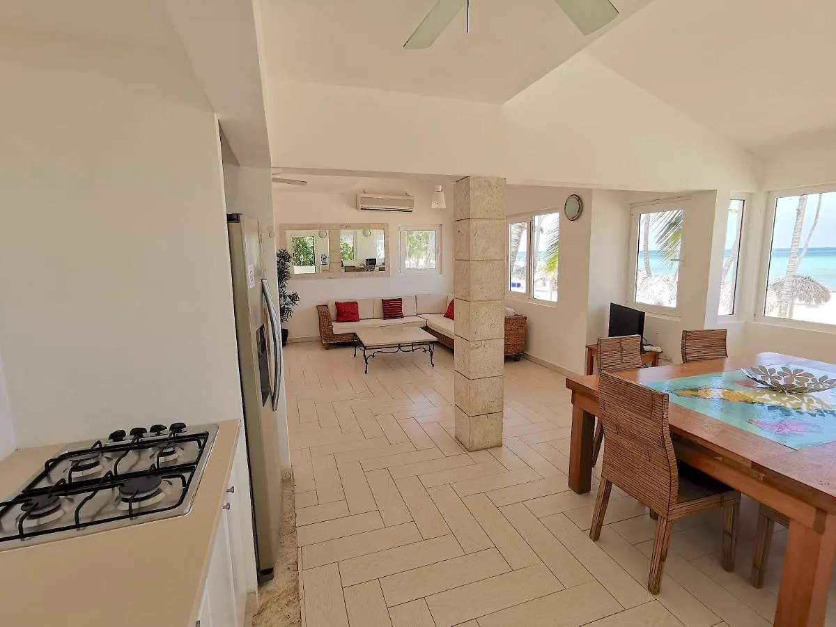 بونتا كانا Hermosa Villa Frente Al Mar En Playa Bavaro 10 Huespedes Wifi Bbq 0*, بونتا كانا جمهورية الدومينيكان
