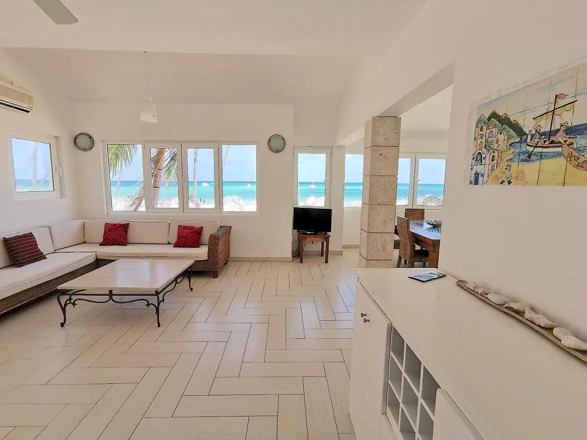 Hermosa Villa Frente Al Mar En Playa Bavaro 10 Huespedes Wifi Bbq Punta Cana