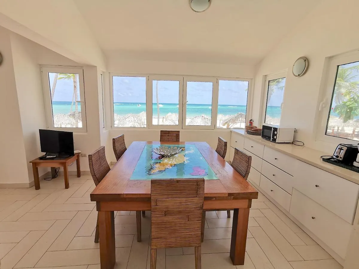 Hermosa Villa Frente Al Mar En Playa Bavaro 10 Huespedes Wifi Bbq Punta Cana